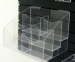 Accessory Bin Tiered, Slatwall - 6 sections
