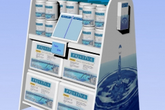 Pool-Chemical-Floor-Display